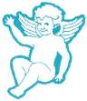 Picture of Angel Waving Machine Embroidery Design