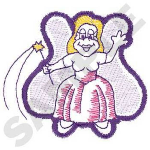 Picture of Fairy Godmother Machine Embroidery Design