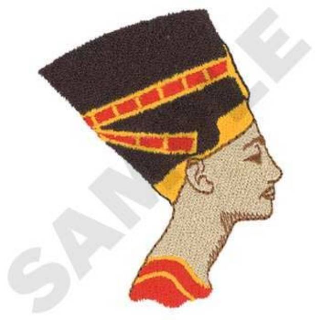 Picture of Egyptian Queen Machine Embroidery Design