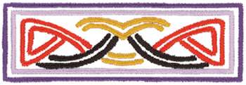 Small Tribal Logo Machine Embroidery Design