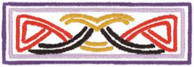 Picture of Small Tribal Logo Machine Embroidery Design