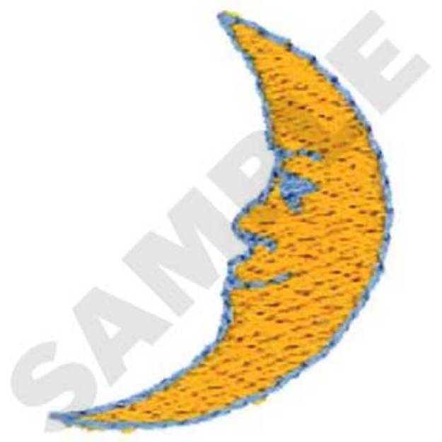 Picture of Celestial Moon Machine Embroidery Design