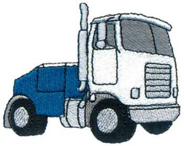 Picture of Mobile Home Transport Machine Embroidery Design