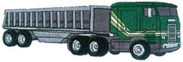 Picture of Cab Over Bottom Hopper Machine Embroidery Design