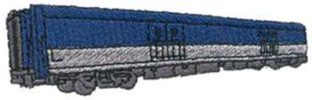 Picture of Baggage Car Machine Embroidery Design