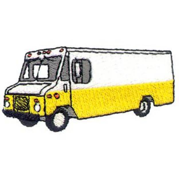 Picture of Bread Truck Machine Embroidery Design