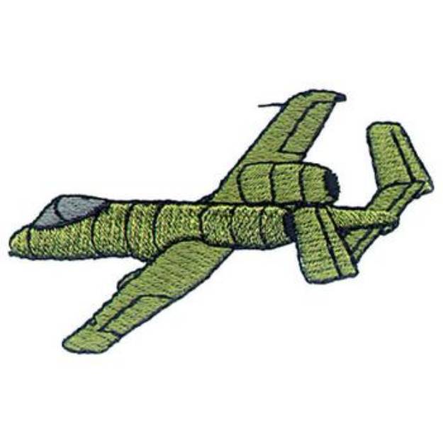 Picture of A-10A Thunderbolt II Machine Embroidery Design