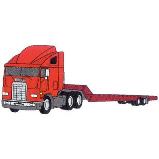 Picture of Cab Over & Lowboy Machine Embroidery Design