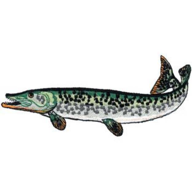 Picture of Muskie Machine Embroidery Design