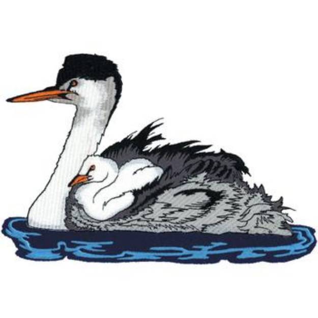 Picture of Water Fowl Machine Embroidery Design
