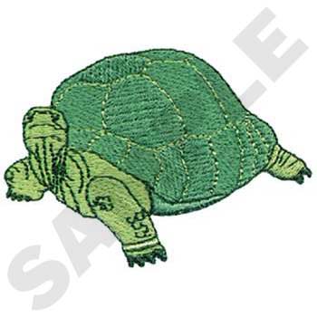 Galapagos Turtle Machine Embroidery Design