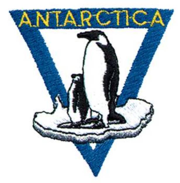 Picture of Antarctica Machine Embroidery Design