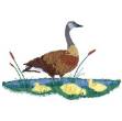 Picture of Geese Scene Machine Embroidery Design
