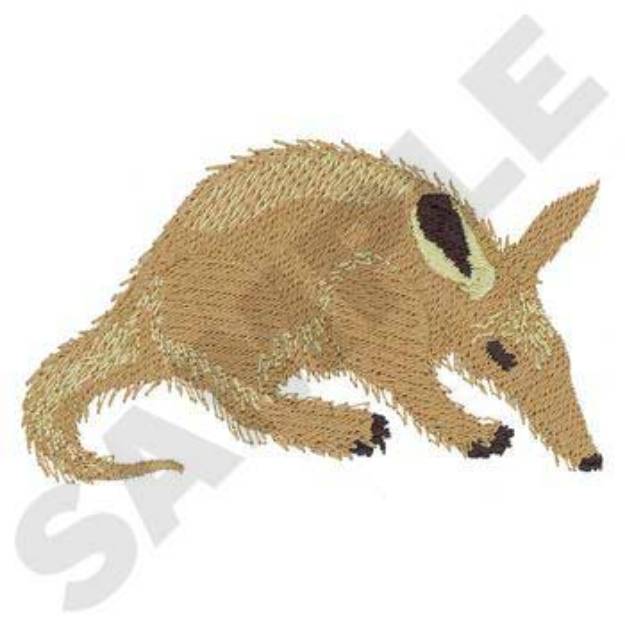 Picture of Aardvark Machine Embroidery Design
