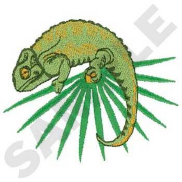 Picture of Chameleon Machine Embroidery Design
