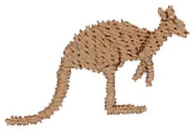 Picture of 1 Inch Kangaroo Machine Embroidery Design