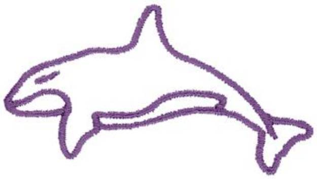 Picture of Killer Whale Machine Embroidery Design
