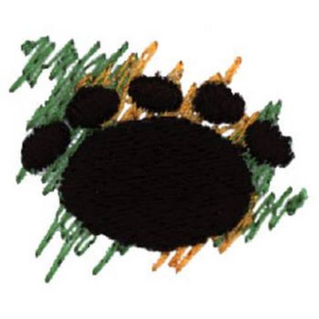 Picture of Turtle Foot Machine Embroidery Design