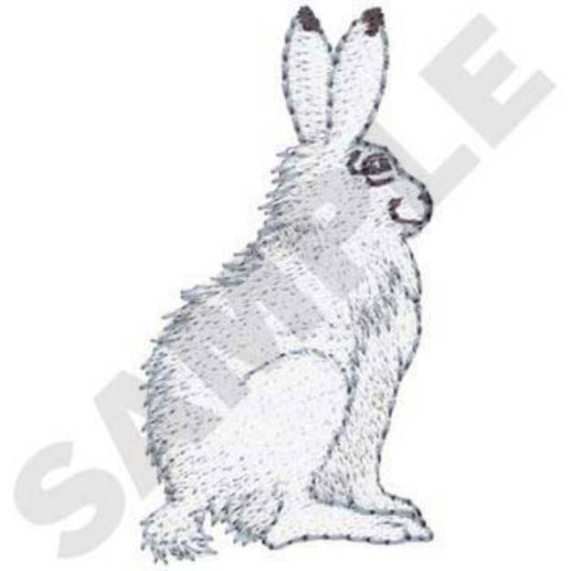 Picture of Arctic Hare Machine Embroidery Design