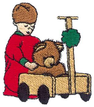 Christmas Gift Machine Embroidery Design