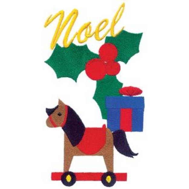 Picture of Noel Machine Embroidery Design