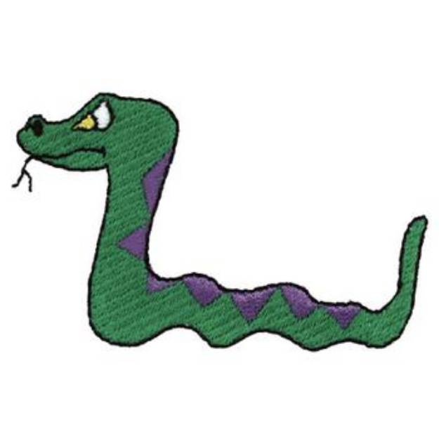 Picture of Snake Machine Embroidery Design