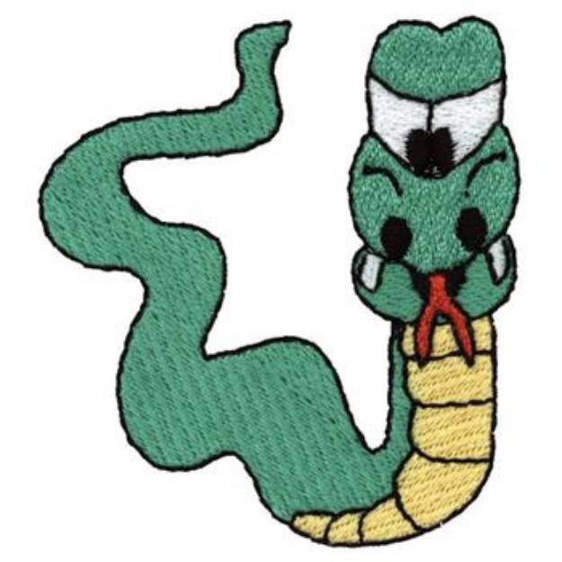 Picture of Snake Machine Embroidery Design