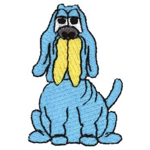 Picture of Hound Dog Machine Embroidery Design