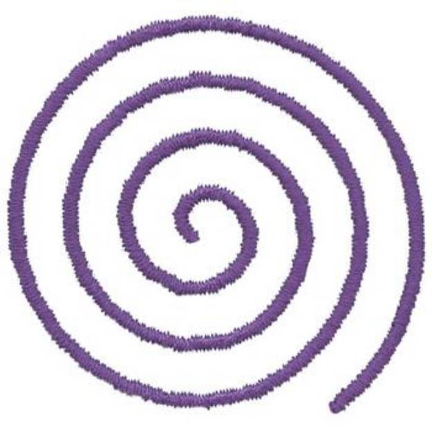 Picture of Spiral Vortex Machine Embroidery Design