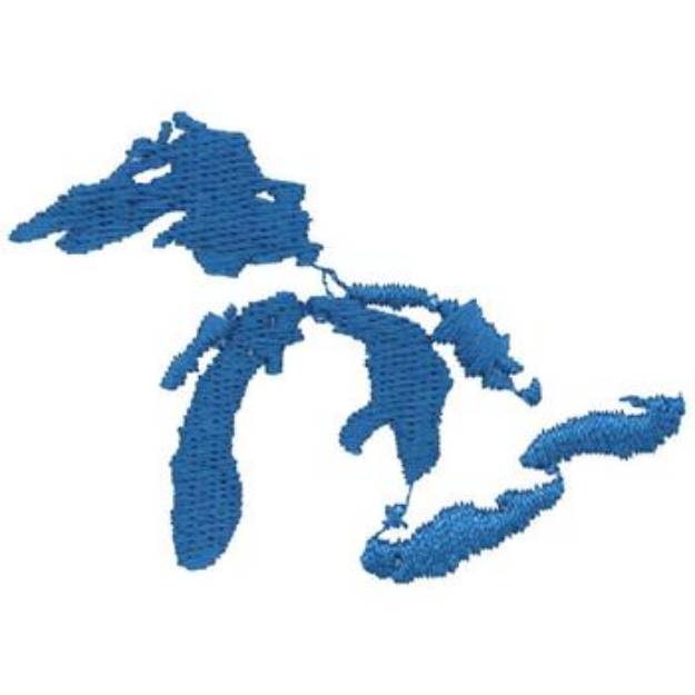 Picture of Great Lakes Machine Embroidery Design