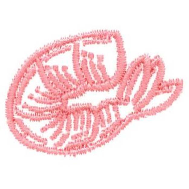 Picture of Shrimp Machine Embroidery Design