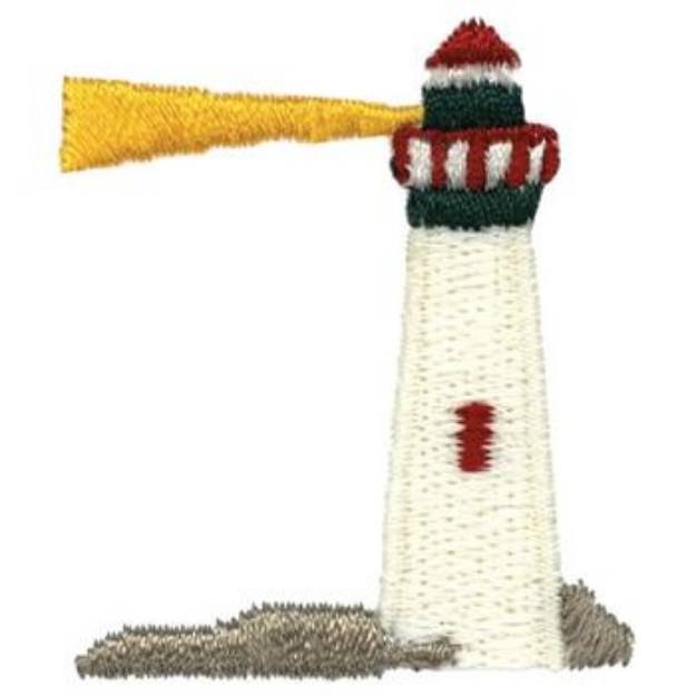 Picture of Lighthouse Machine Embroidery Design
