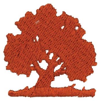 Oak Tree Machine Embroidery Design