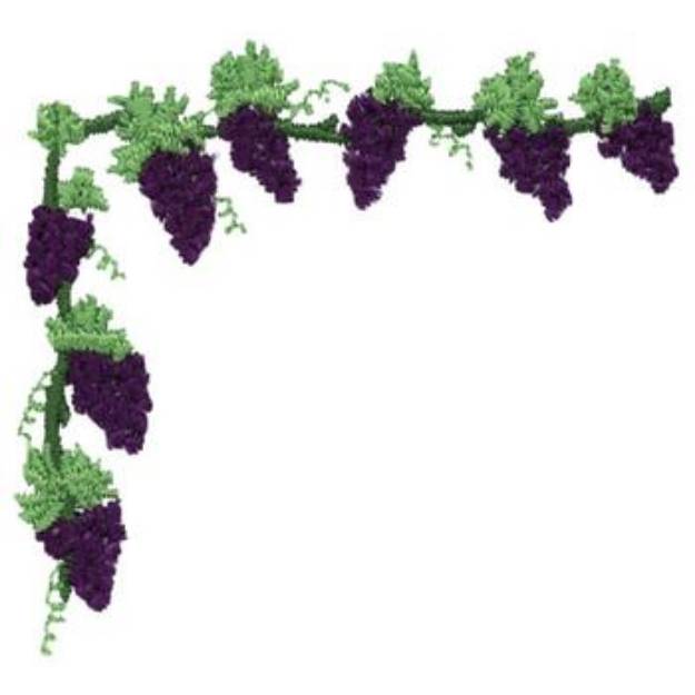 Picture of Grape Vine Machine Embroidery Design