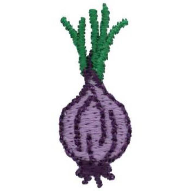 Picture of Onion Machine Embroidery Design