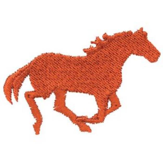 Picture of Galloping Horse Machine Embroidery Design