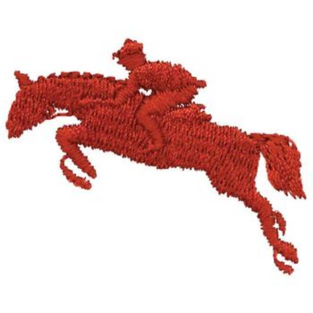 Picture of Jump Horse Machine Embroidery Design