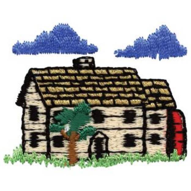 Picture of Country Home Machine Embroidery Design