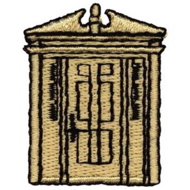 Picture of Decorative Door Machine Embroidery Design