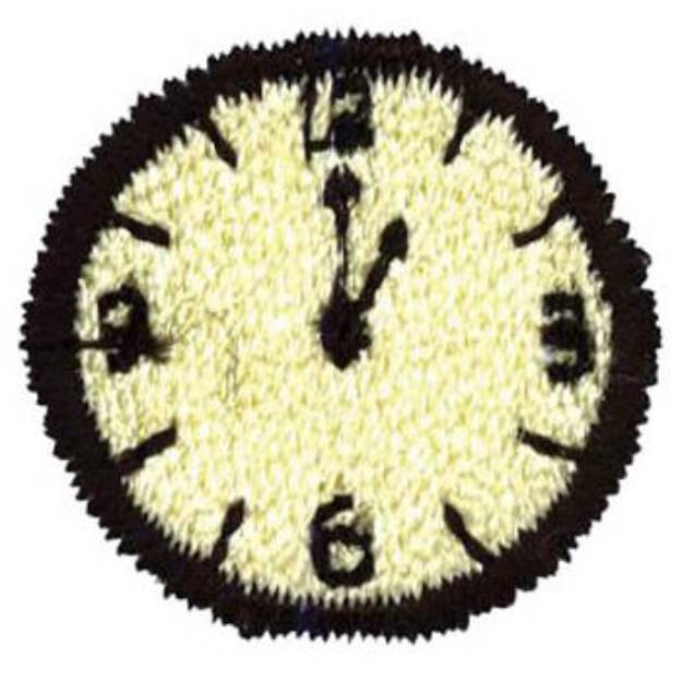 Picture of Clock Machine Embroidery Design