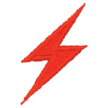 Lightning Bolt Machine Embroidery Design