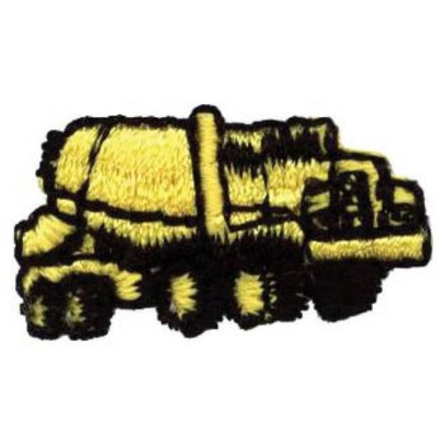 Picture of Cement Truck Machine Embroidery Design