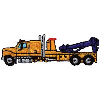 Tow Truck Machine Embroidery Design