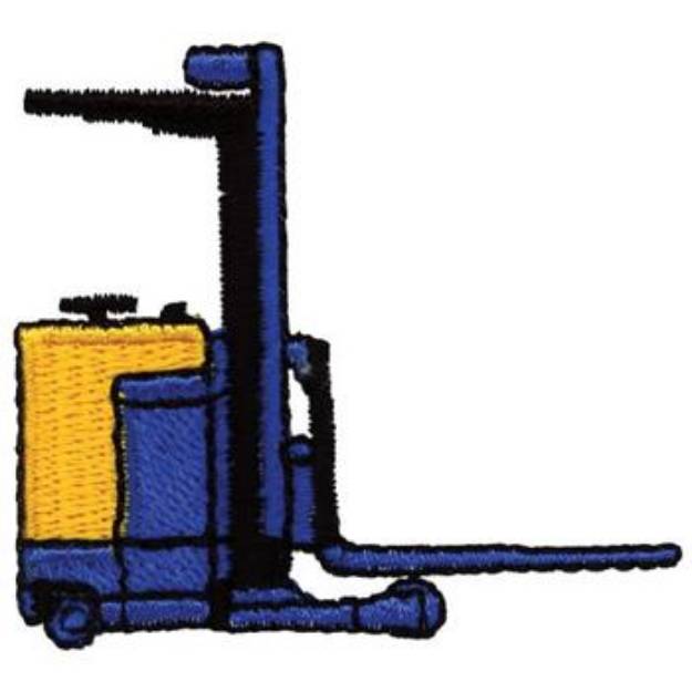 Picture of Fork Lift Machine Embroidery Design