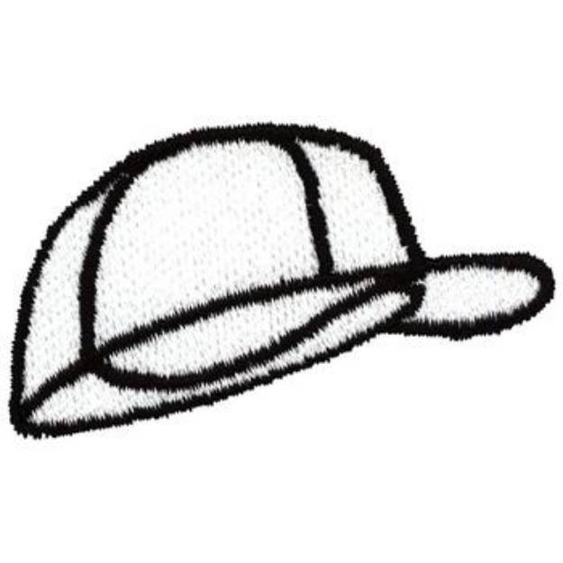 Picture of Cap Outline Machine Embroidery Design