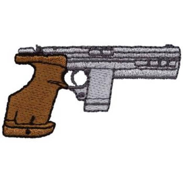 Picture of Handgun Machine Embroidery Design