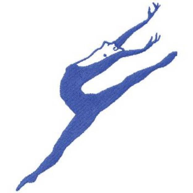 Picture of Ballet Dancer Machine Embroidery Design