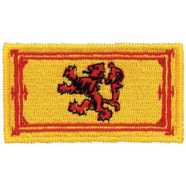 Picture of Scotland Royal Standard Machine Embroidery Design