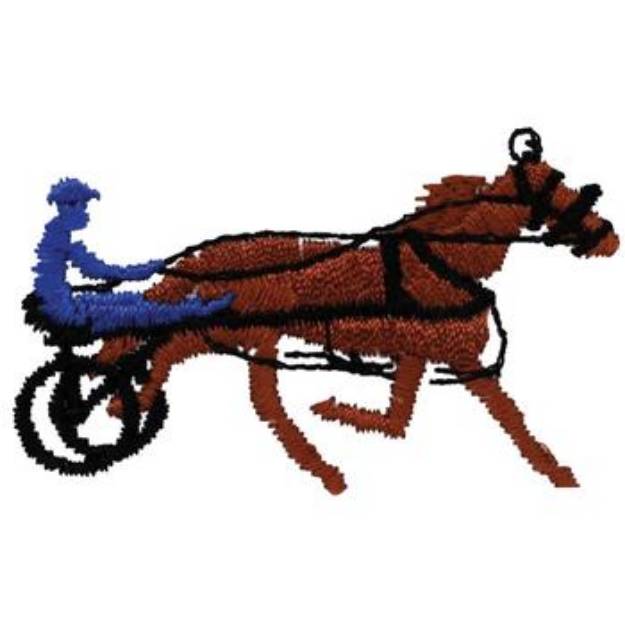Picture of Harness Racer Machine Embroidery Design