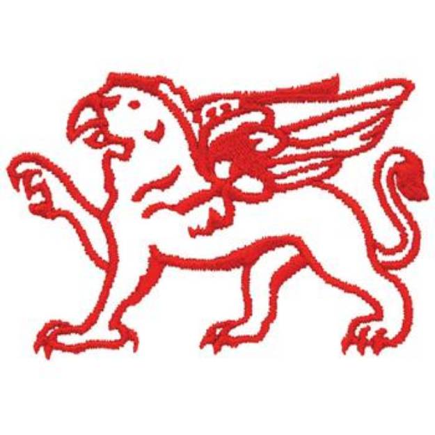 Picture of Gryphon Machine Embroidery Design